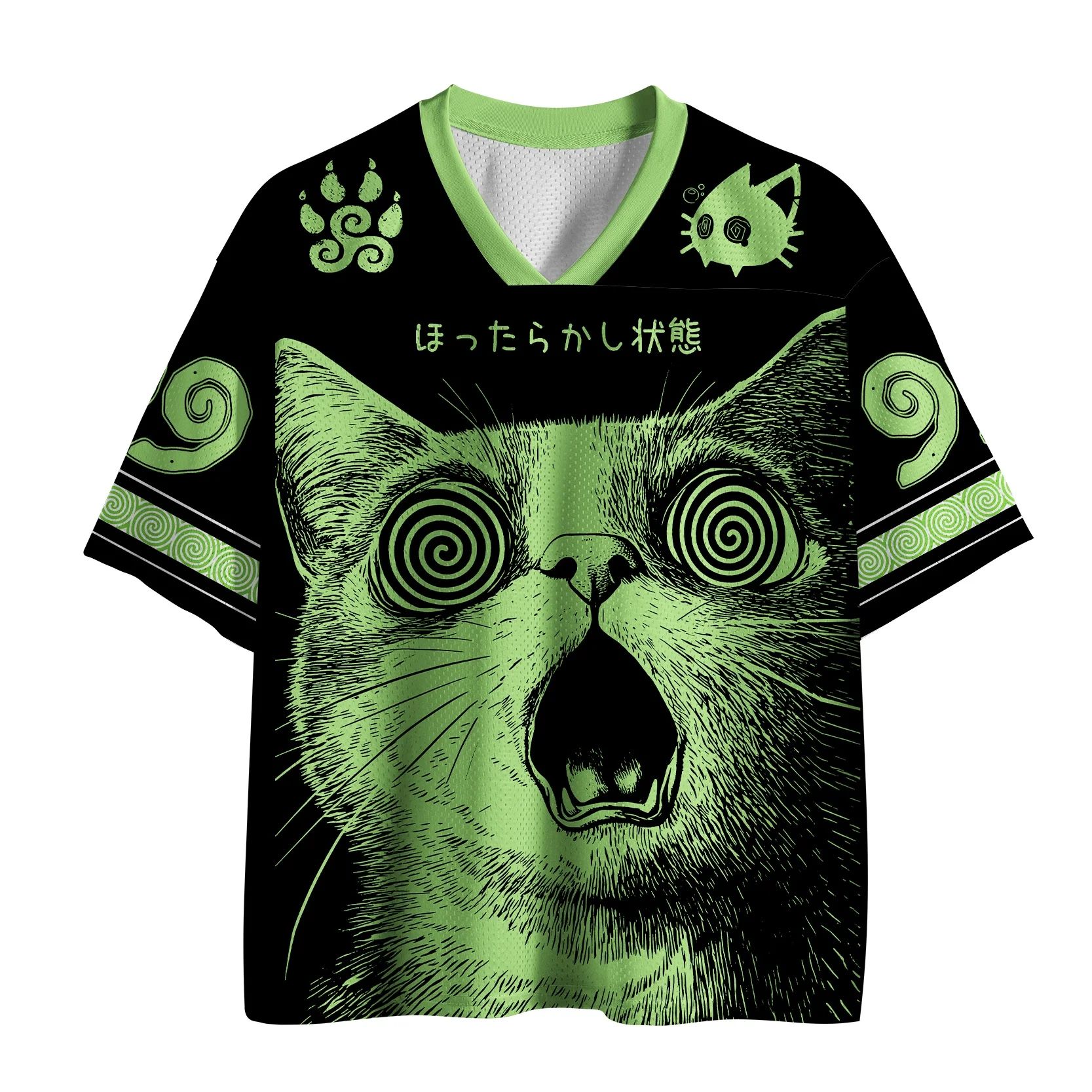 Outdoor Sport An - The Latest Mysterious Cat Pattern Printed