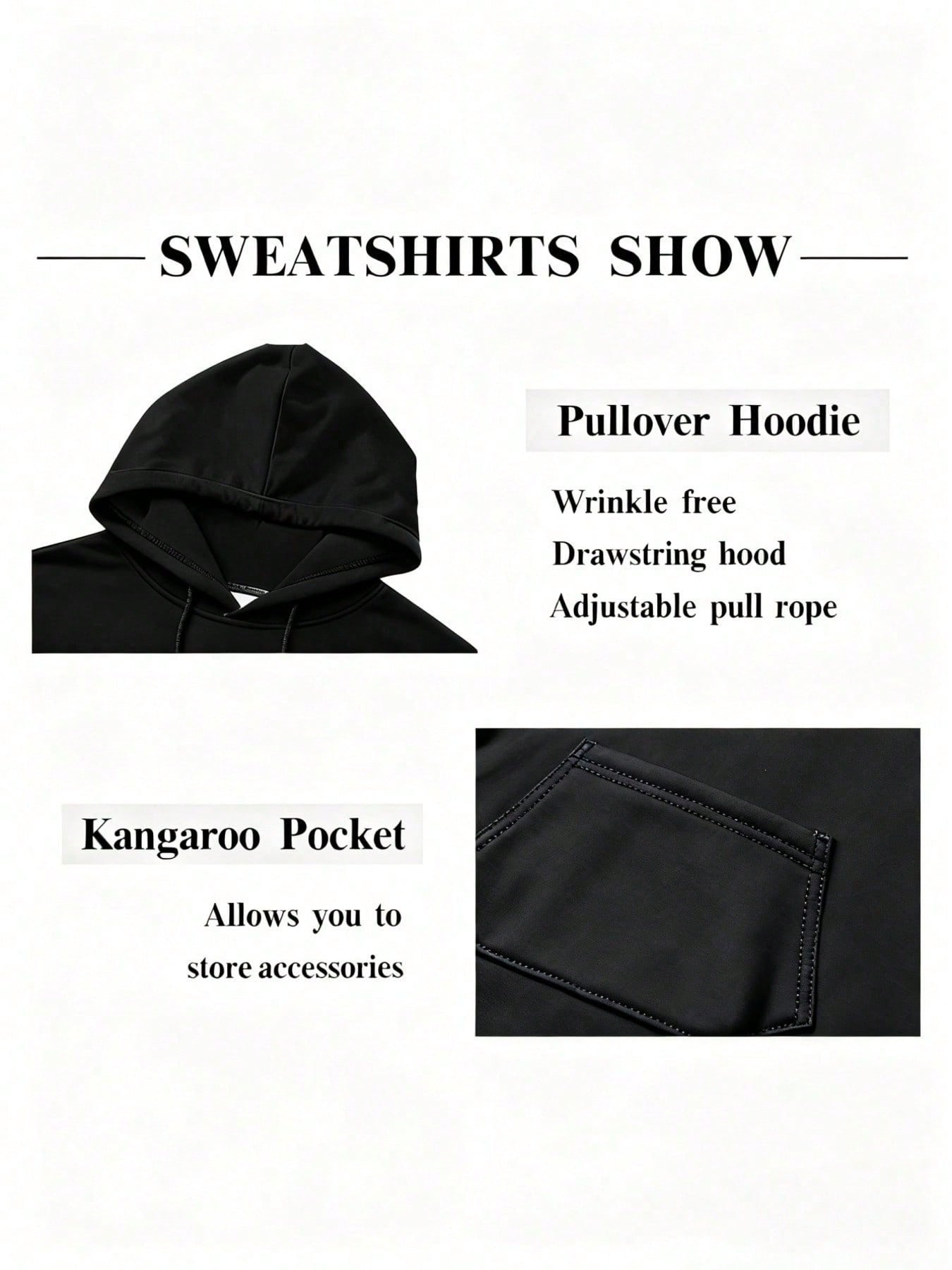 Funny Whatever Mens Hoodie 2‑P - Outdoor Sports Outfit ulasan dan harga