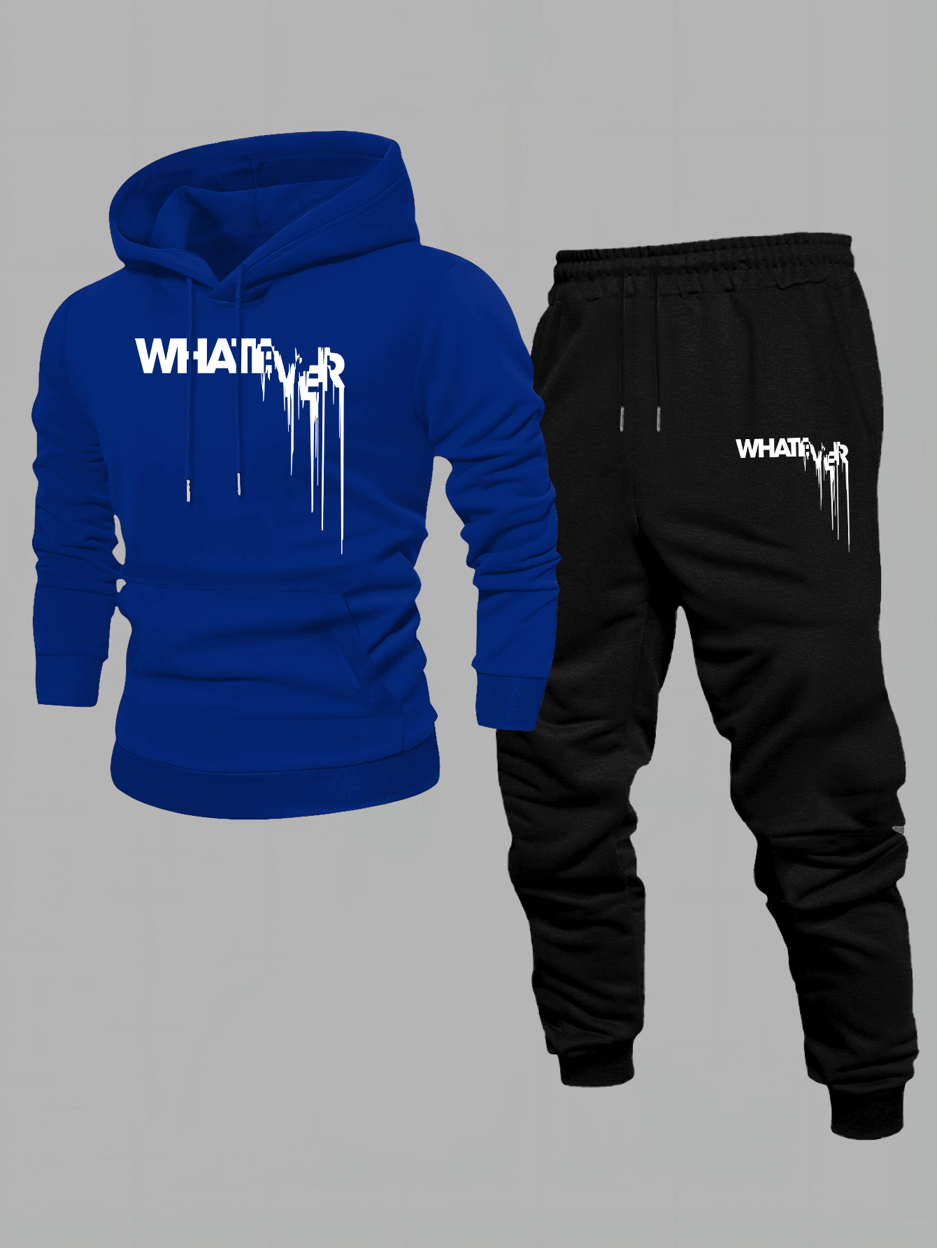 Men 2‑Piece Streetwear Outfit  - Outdoor Sports Outfit ulasan dan harga