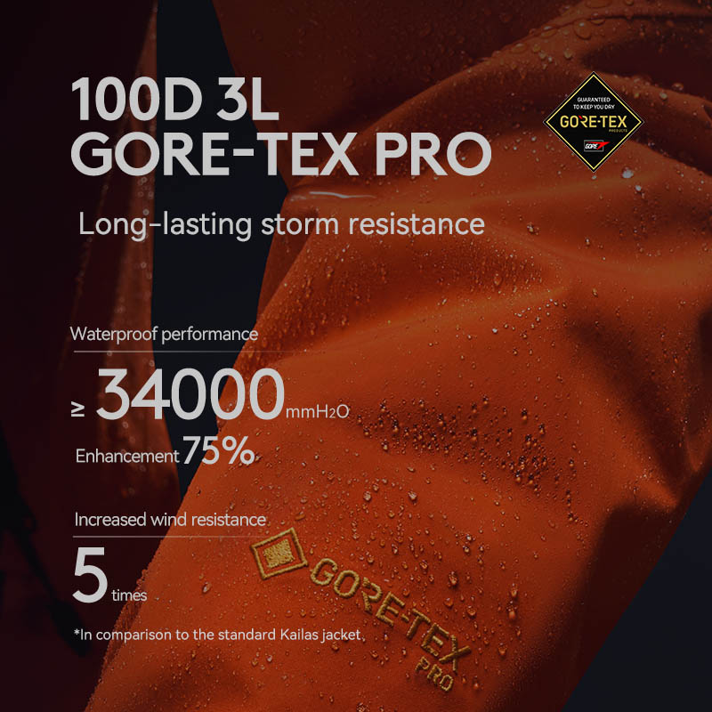 KAILAS Mont Q60 GTX PRO 100D 3 - Outdoor Sport Windbreaker ulasan dan harga