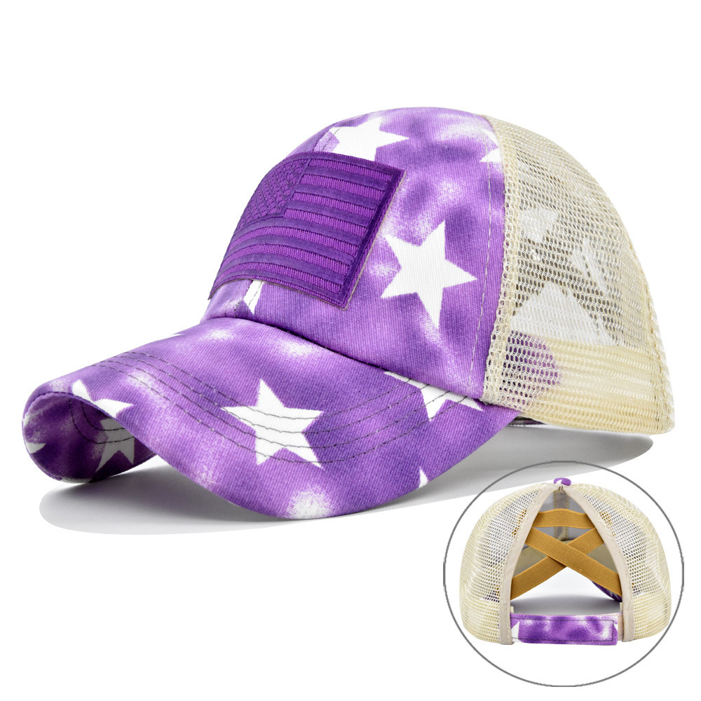 USA Flag Mesh Baseball Cap Sum - Outdoor Sport Usa ulasan dan harga