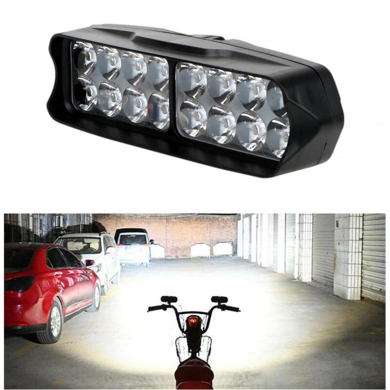Motorcycle Headlight 12v Spot  - Head Racket Boom ulasan dan harga